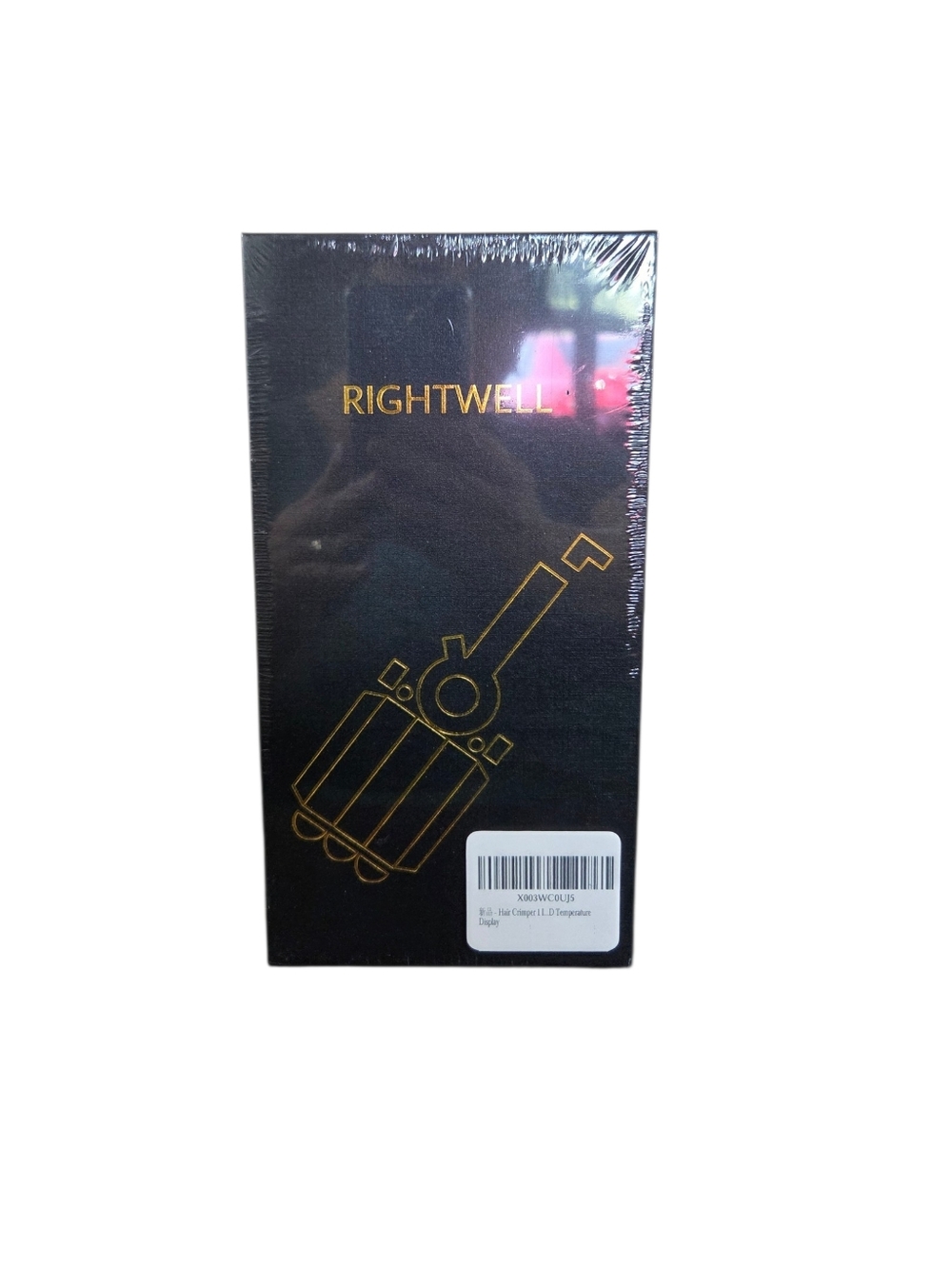 Rightwell Triple Barrel Hair Crimper Electric Curling Iron Wand Wavey  Sealed